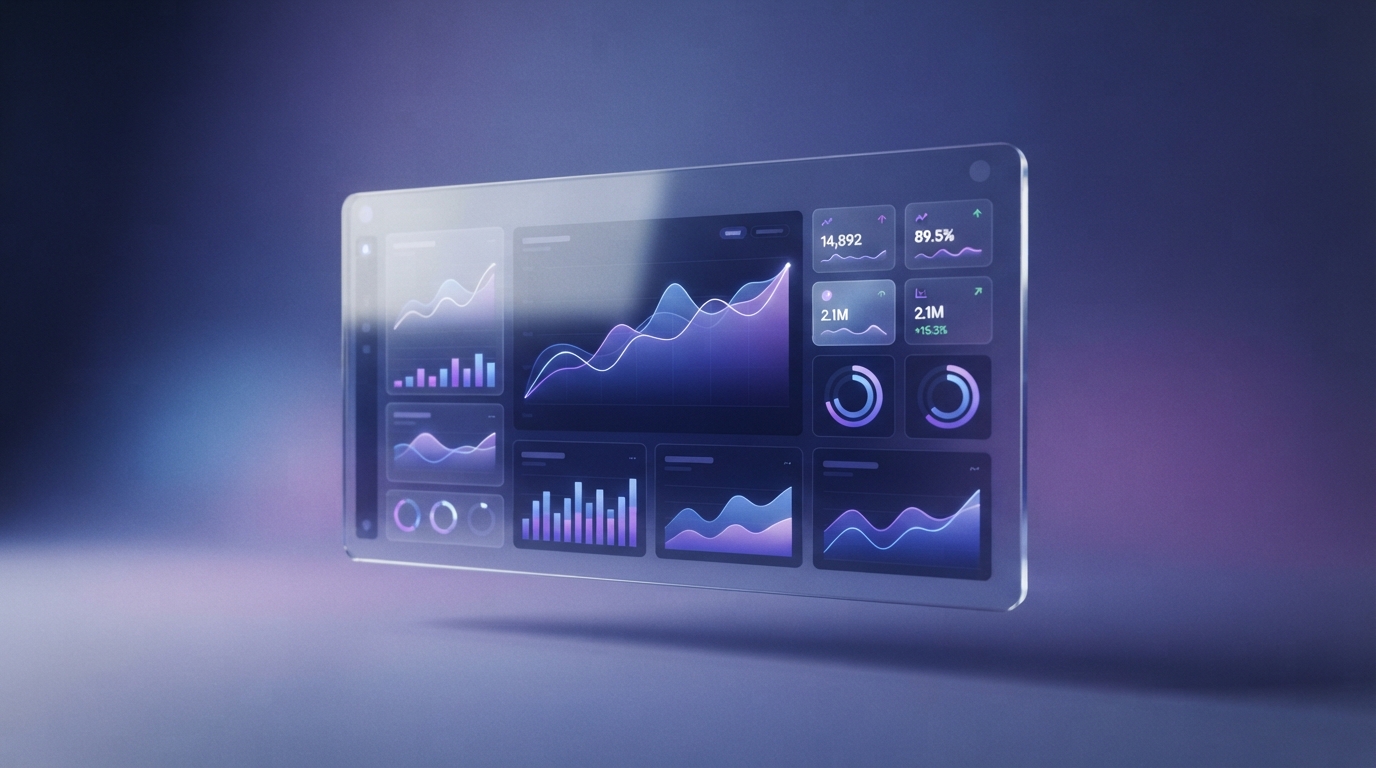 Atlas analytics dashboard showing charts and metrics